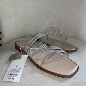 Clear Strap Sandals